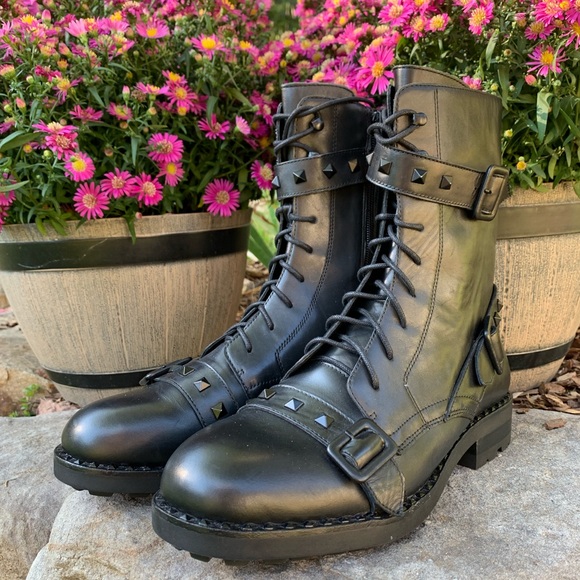 ash witch combat boots